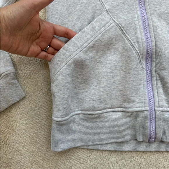 Ivivva Gray Full-Zip Hoodie Sweatshirt - Picture 2 of 12